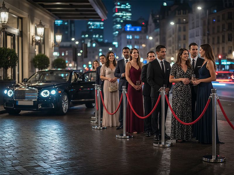 Red Carpet Barriers