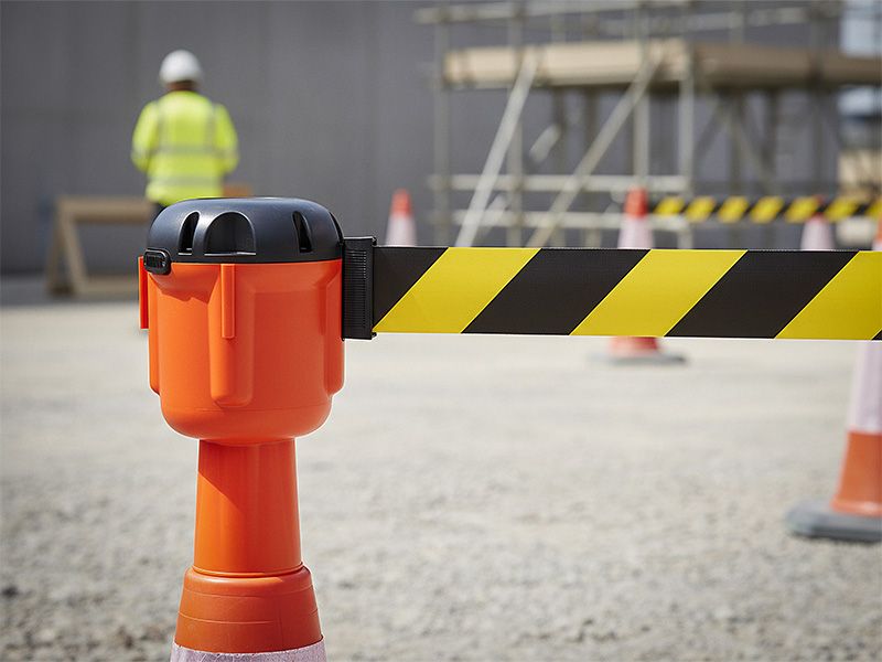 Retractable Cone Barrier