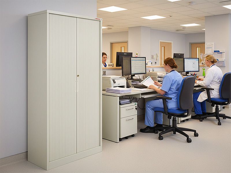 Roller Shutter Cupboard