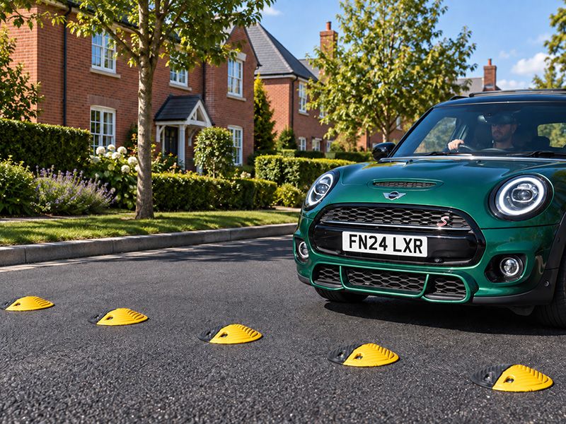 Rubber Speed Bumps