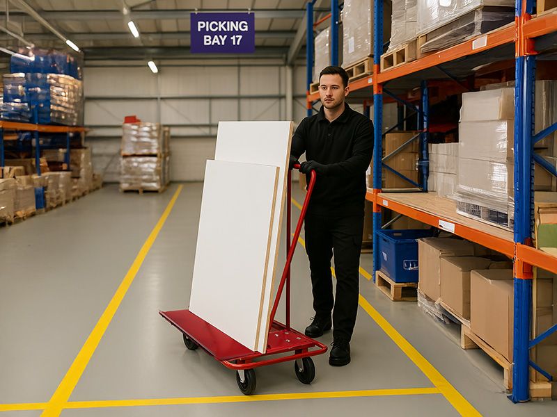 Sheet Material Cart