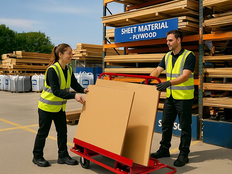 Sheet Material Cart