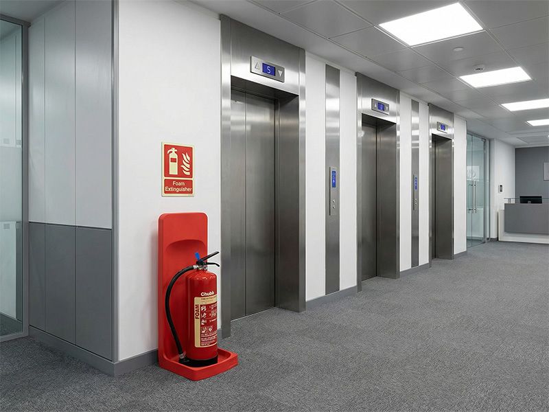 Single Extinguisher Stand
