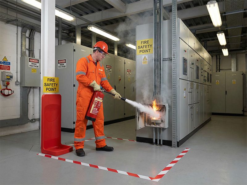 Single Extinguisher Stand