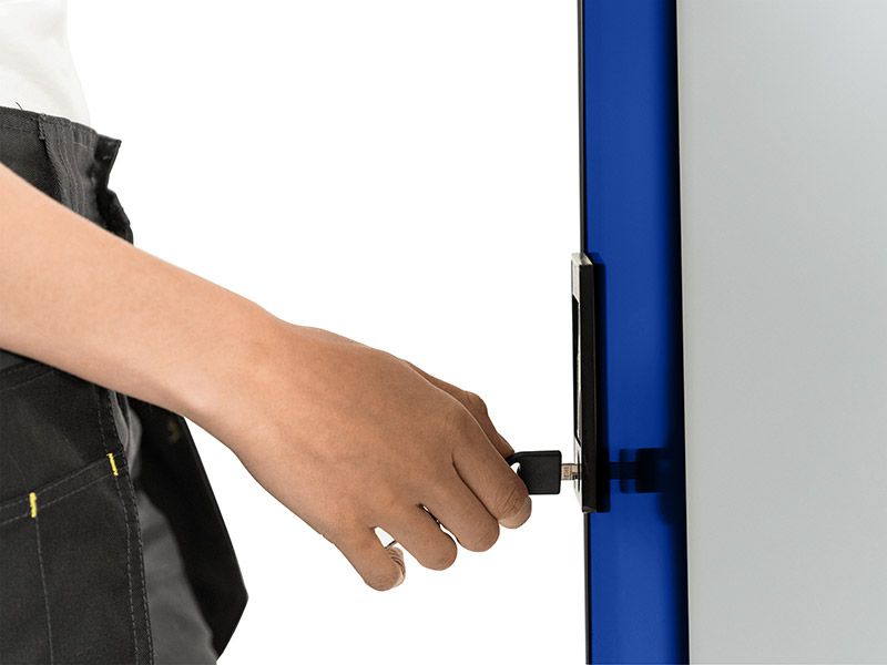 Slim Storage Cabinet