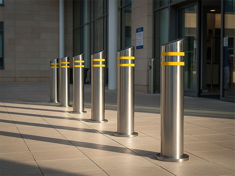 Stainless Steel Mitre Bollard