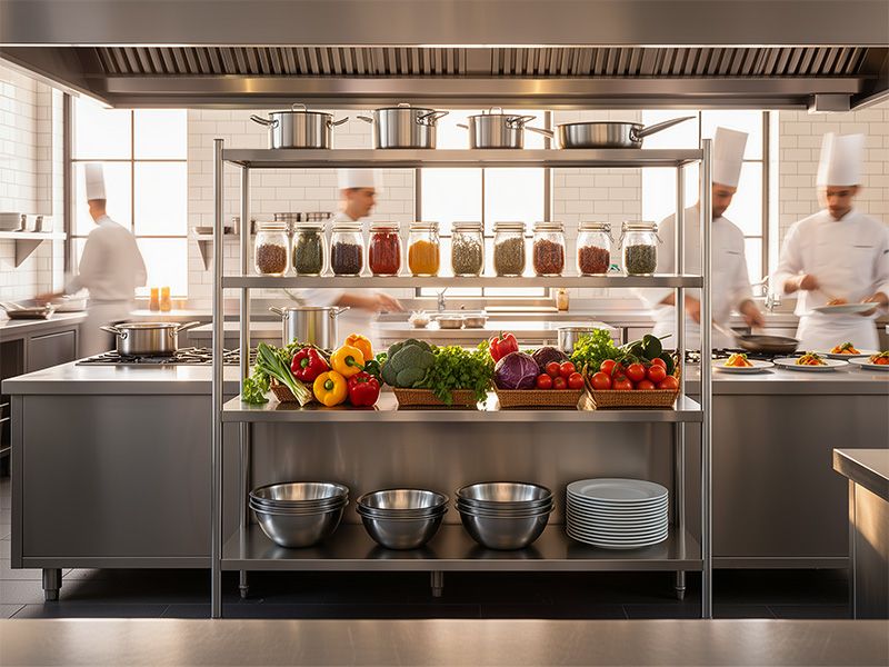 Stainless Steel Shelving