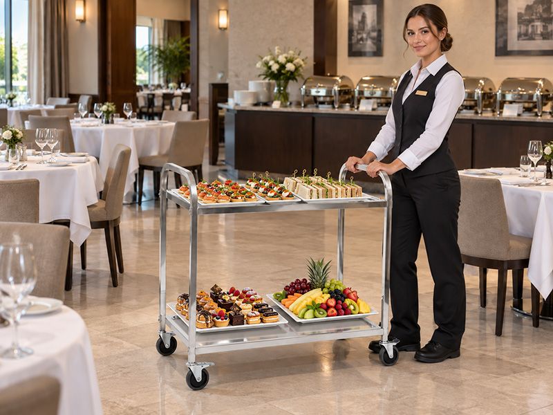 Stainless Steel Trolley