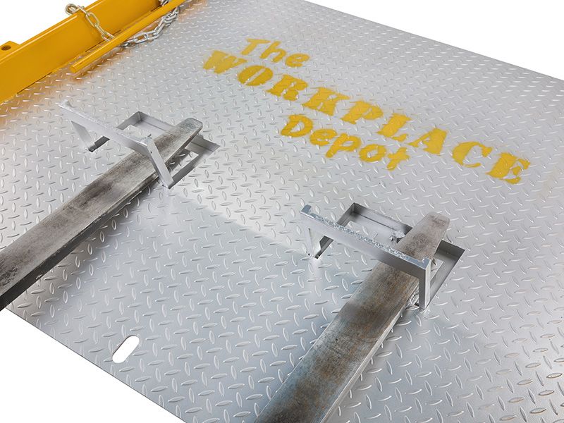 Steel Dock Board with Handles