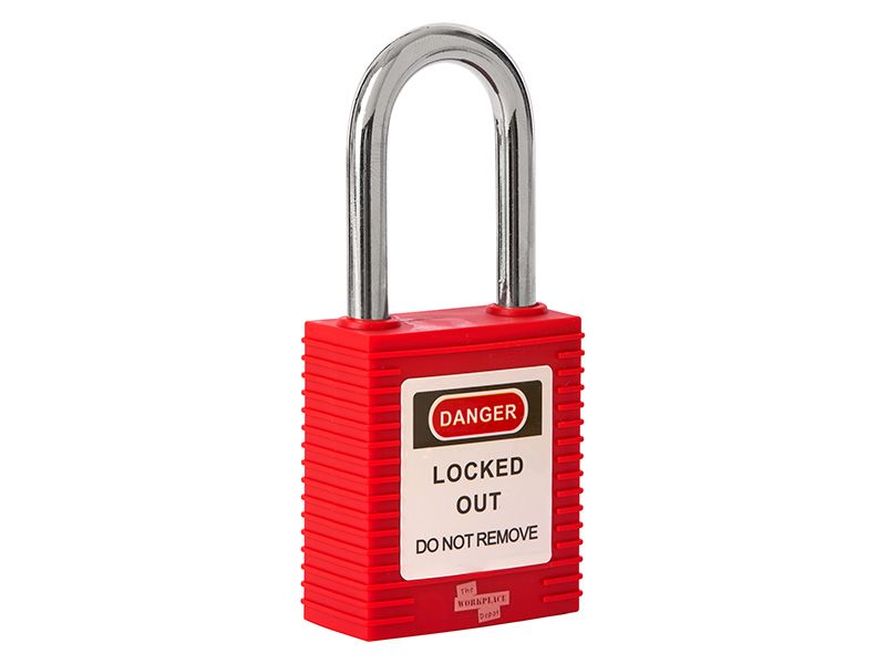 Steel Shackle Safety Padlock