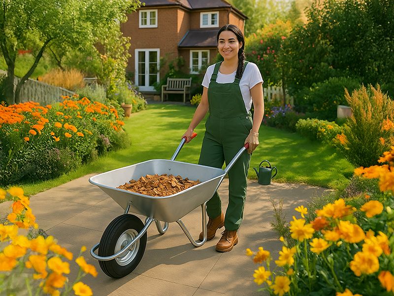 Steel Wheelbarrow
