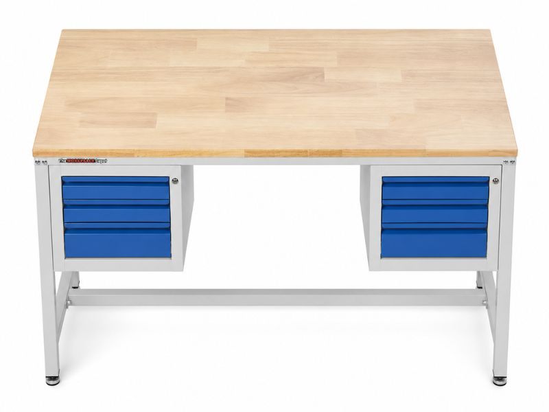 Steel Workbench with Drawers