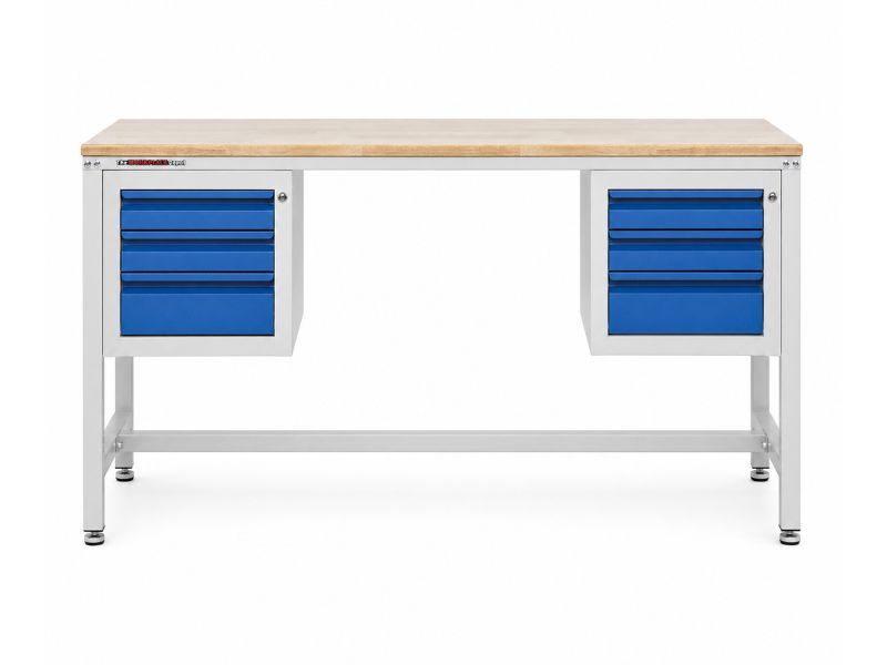 Steel Workbench with Drawers