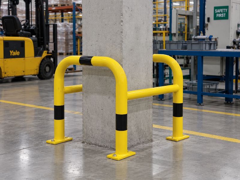 Black and Yellow 360 Column Protector