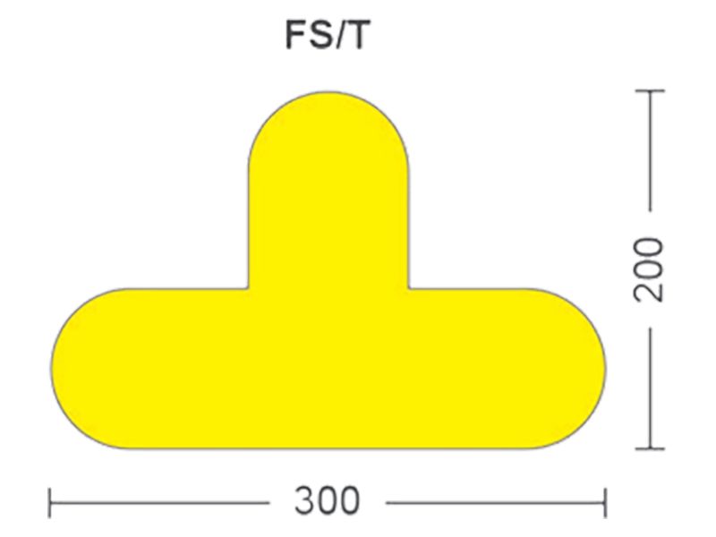T Floor Signal Markers