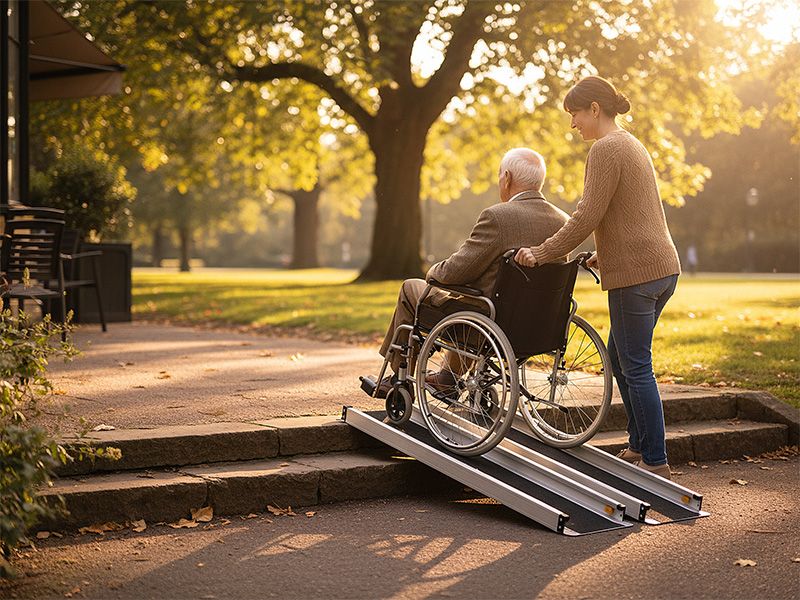 Telescopic Wheelchair Ramp