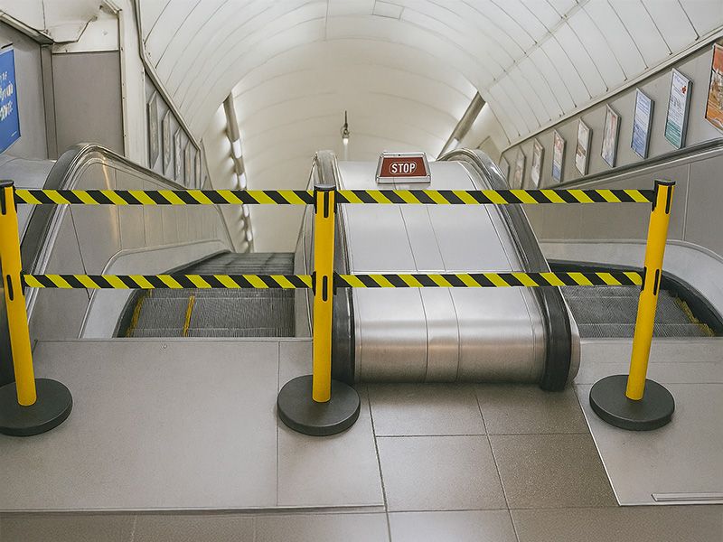 Tensile Belt Barrier