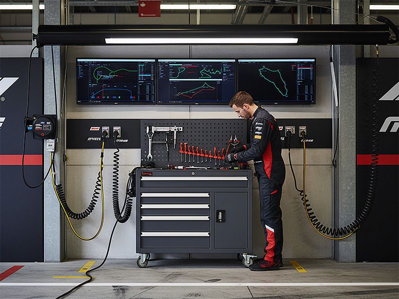 Tool Box with Pegboard