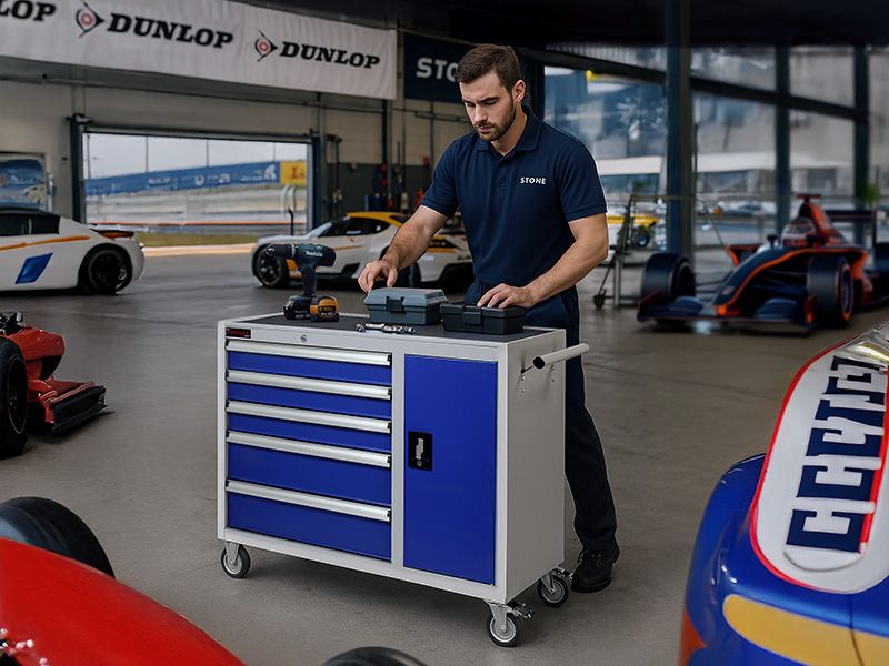 Tool Cabinet on Wheels