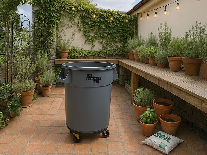 Utility Bin with Dolly