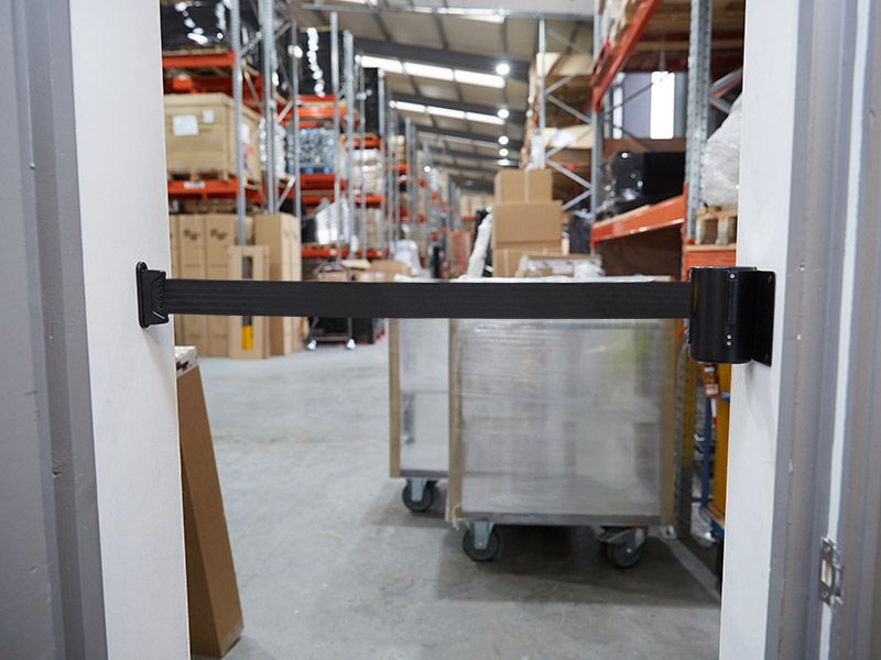 Retractable Barrier Tape