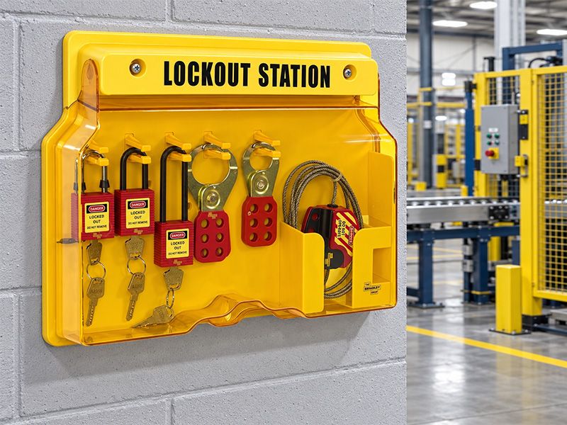 Wall Mounted Lockout Station