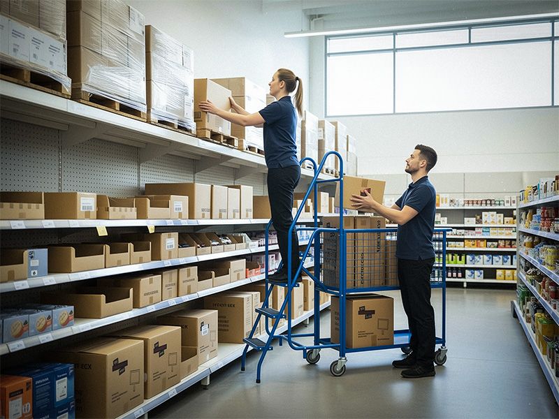 Warehouse Picking Trolley