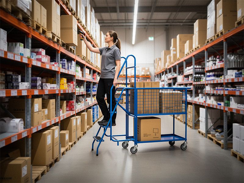 Warehouse Picking Trolley