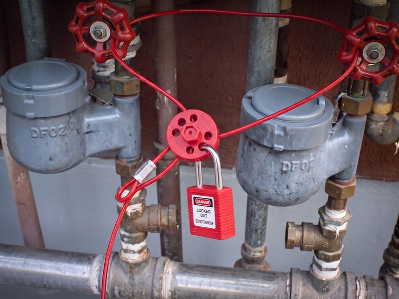 Wheel Cable Lockout Device