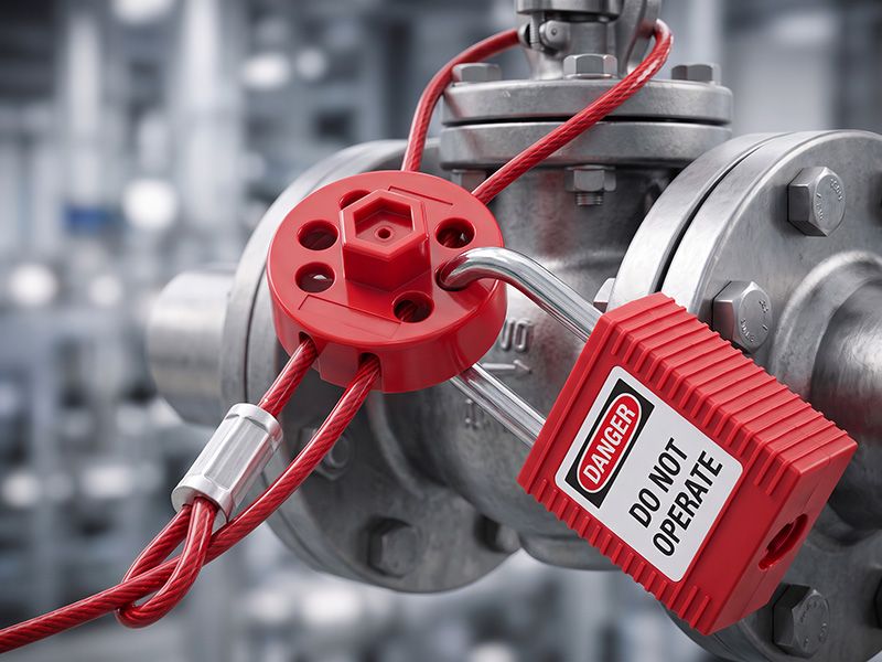 Wheel Cable Lockout Device