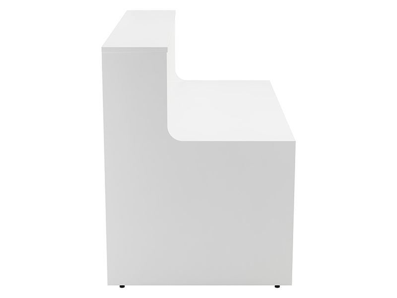 White Reception Desk