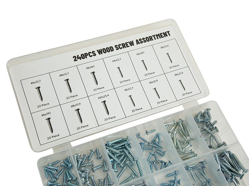 Wood & Metal Screw Set