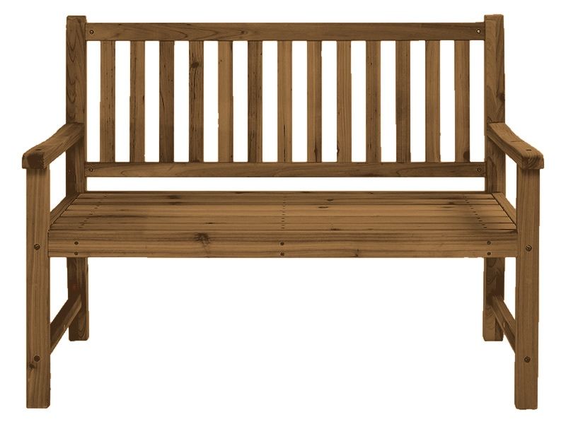 Walnut Wooden Bench