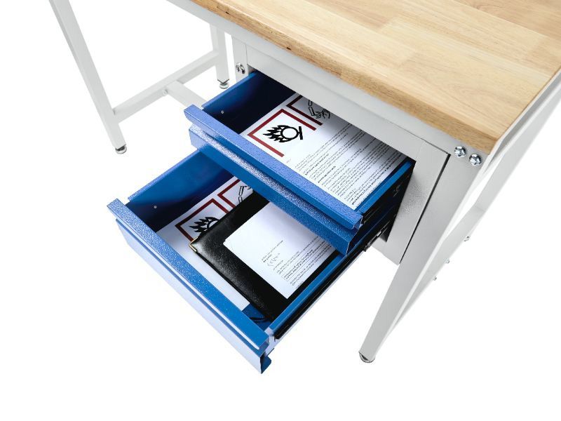 Workshop Bench with Drawers
