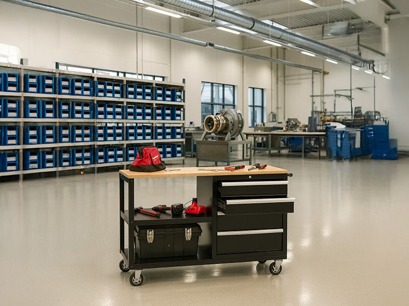 Workbench on Wheels