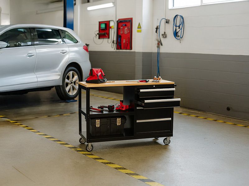 Workbench on Wheels