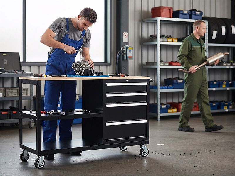 Workbench on Wheels