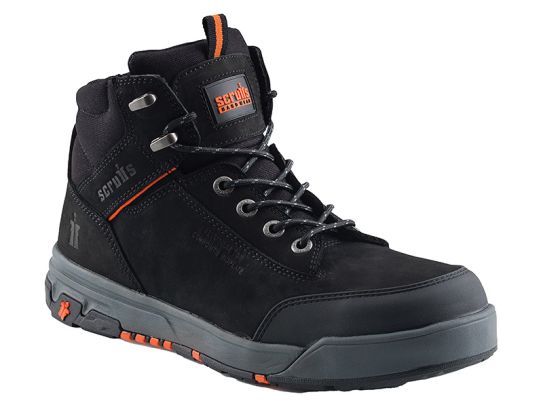 Scruffs Black Switchback Boots