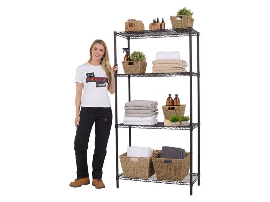 Black Wire Shelving