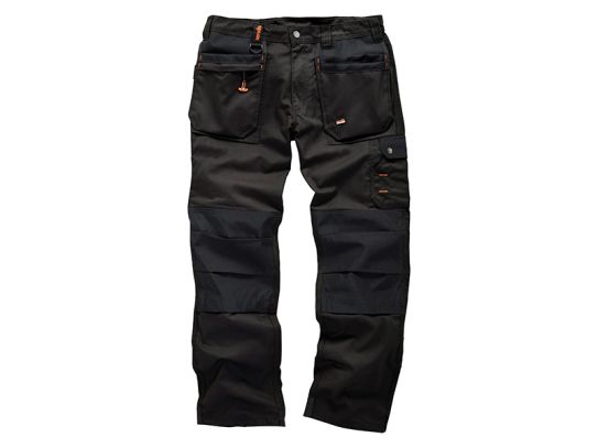 Scruffs Black Worker Holster Trousers
