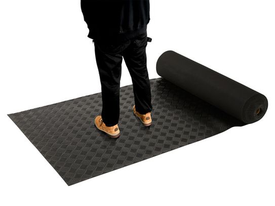 Chequered Rubber Matting Roll
