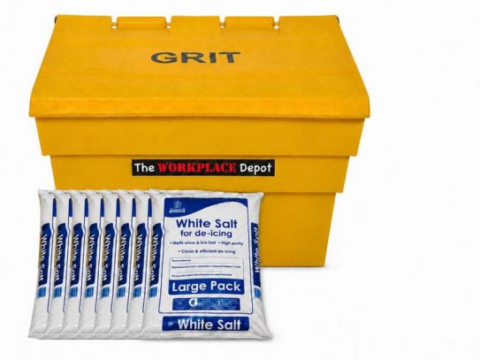 50 Litre Grit Bin with Grit Salt
