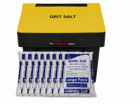 200 Litre Grit Bin with Grit Salt