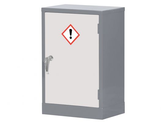 710mm COSHH Cabinet - 1 Door, 1 Shelf - 10L Spill Sump