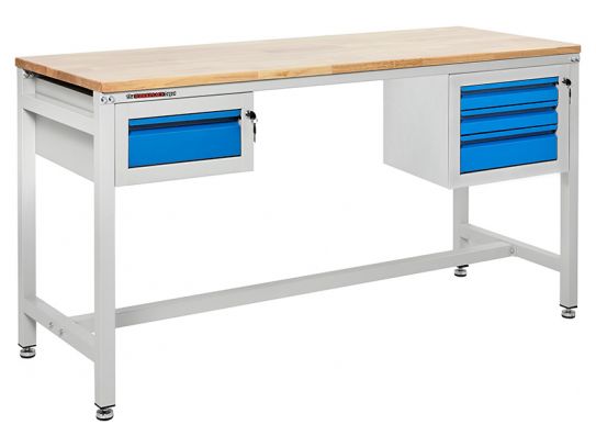 Industrial Metal Workbench