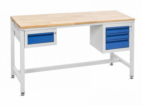 Industrial Metal Workbench