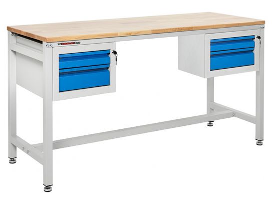 Industrial Workbench Table