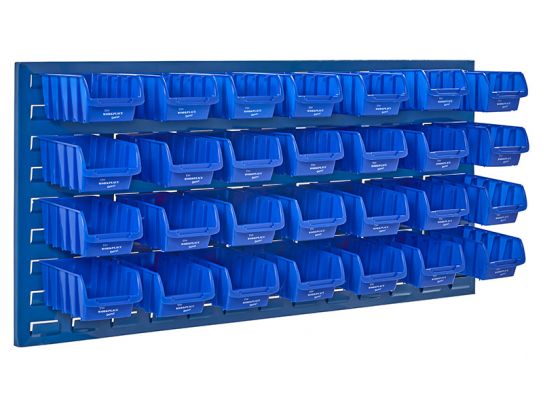 Louvre Panel with Small Bins