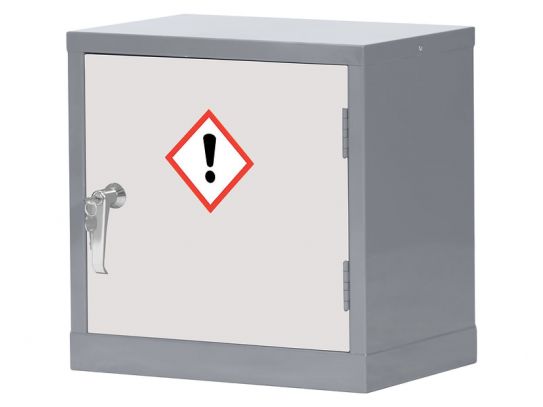 460mm COSHH Cabinet - 1 Door, 1 Shelf - 5L Spill Sump