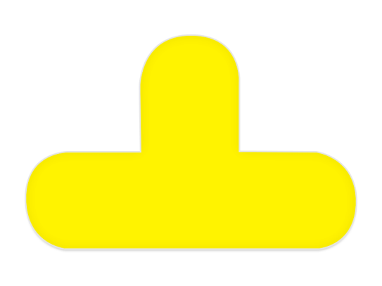 T Floor Signal Markers